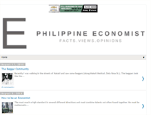 Tablet Screenshot of phileconomist.com